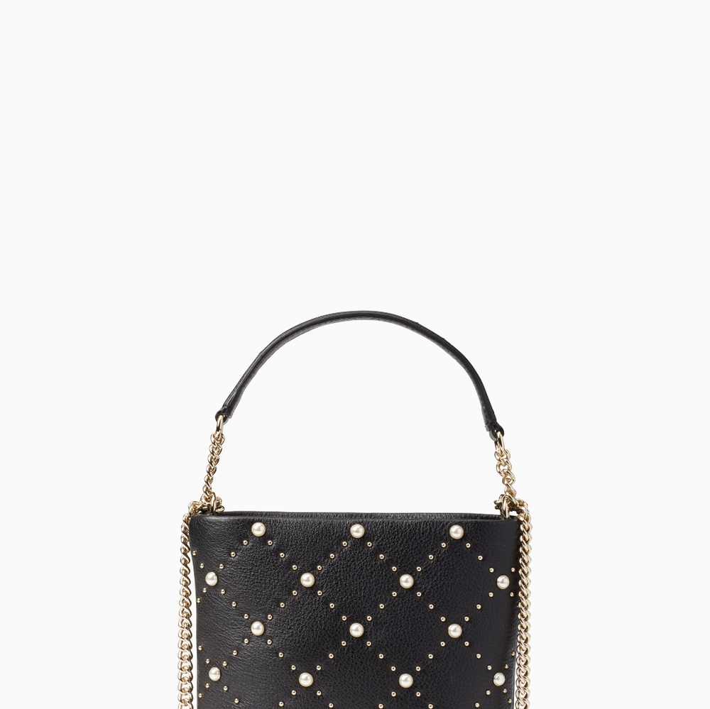 SOLD Kate Spade Pearl Studded Bag - Picture 5 of 11